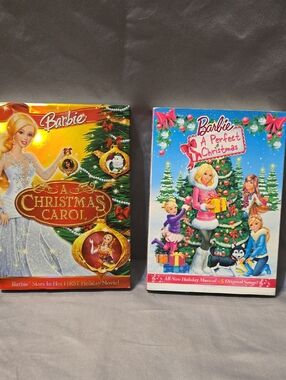 Barbie Holiday DVD Set - Red, Green, Blue Covers